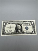 Sharp Silver Certificate - crisp note!