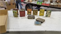 Assorted Tobacco Tins