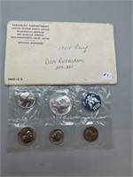 1965 US Treasury Proof Set (in original envelope)