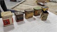 Assorted Tobacco Tins