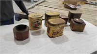 Assorted Tobacco Tins