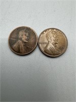 1922-D & 1926-S Lincoln Pennies (semi-key dates)