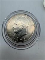 Tube of 25 Eisenhower Dollar Coins
