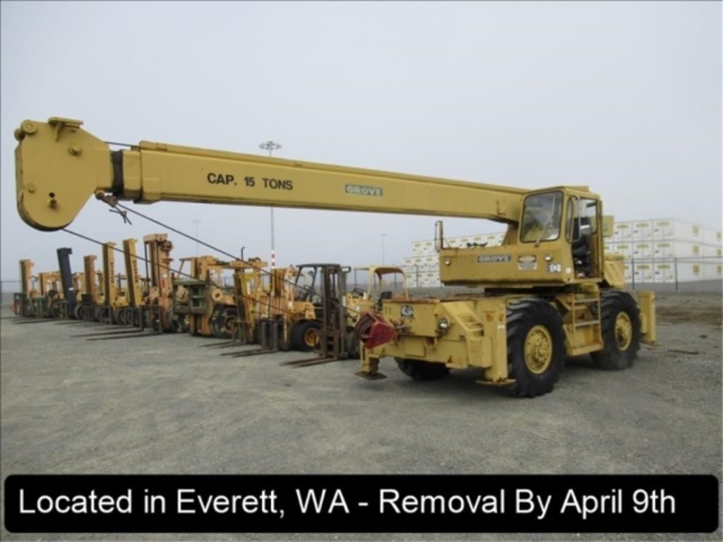 PORT OF EVERETT & SSA MARINE - ONLINE AUCTION