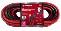 Husky 50 ft. 14/3 Medium Duty Extension Cord
