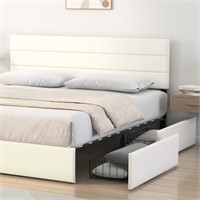 FULL Molblly Upholstered Bed Frame