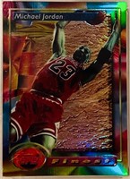 Michael Jordan Topps Refractor Basketball Card