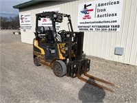 2005 CAT C4000 3700lb Cushion Tire Forklift