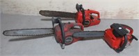 (3) Gas chain saws that includes Craftsman and