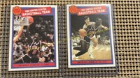 1984 Michael Jordan USA Olympic Rookie Promo Cards