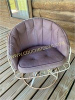 Metal Outdoor Chair with Cushions