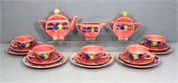 18pc. Japanese Ceramic Tea Set