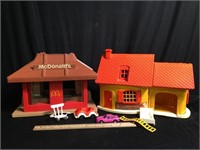 McDonalds and Winnie the Pooh Playhouse