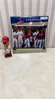 STL CARDINALS CALENDER  PUJOLS BOBBLEHEAD