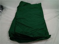 Multipurpose Solid/Plain Green Fabric Folded