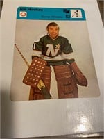 Gump Worsley Minnesota Rare IIHF Photo Card