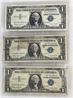 Series 1957 B One Dollar Silver Certificates