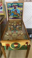 EXHIBITS TALLY HO PINBALL MACHINE