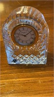 WATERFORD CRYSTAL DESK CLOCK