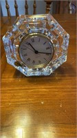 WATERFORD CRYSTAL DESK CLOCK