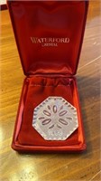 1988 WATERFORD CRYSTAL CHRISTMAS ORNAMENT