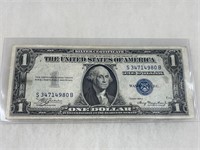 Series 1935 A One Dollar Silver Certificate