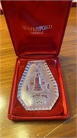 1991 WATERFORD CRYSTAL CHRISTMAS ORNAMENT