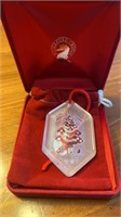 2001 WATERFORD CRYSTAL CHRISTMAS ORNAMENT