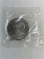 1976 V2 Eisenhower Uncirculated Silver Dollar