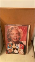 MARILYN MONROE POSTER AND CORKBOARD