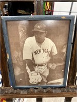 Old Vintage Babe Ruth Framed Photo from Bar