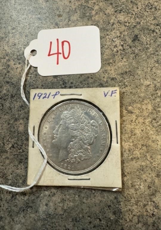 1921 Morgan  Silver Dollar