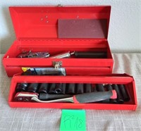 K - TOOL BOX W/ CONTENTS (R2 18)