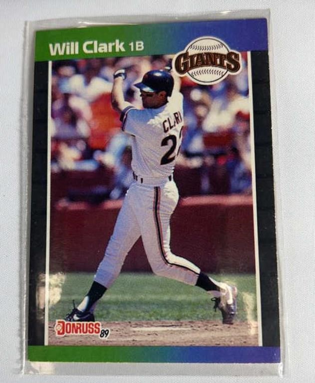 San Fransisco Giants Will Clark 1989