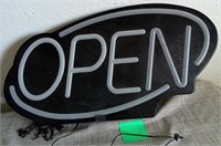 K - NEON OPEN SIGN (R2 26)