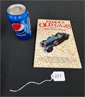 Famous Old Cars Book