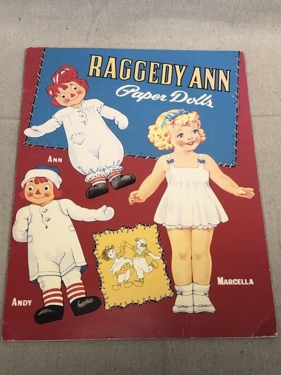 Raggedy Ann paper dolls