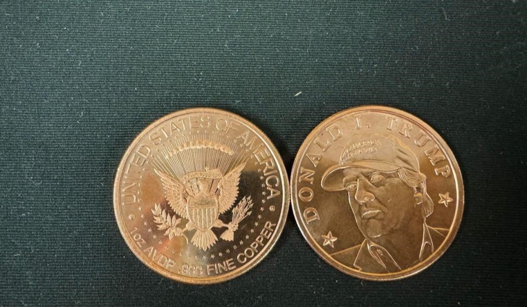 Copper Trump Rounds