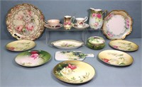 Group of Hand-Painted China