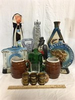 Vintage Decanters and Mugs
