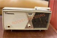 Vintage, MCM, Emerson, radio clock