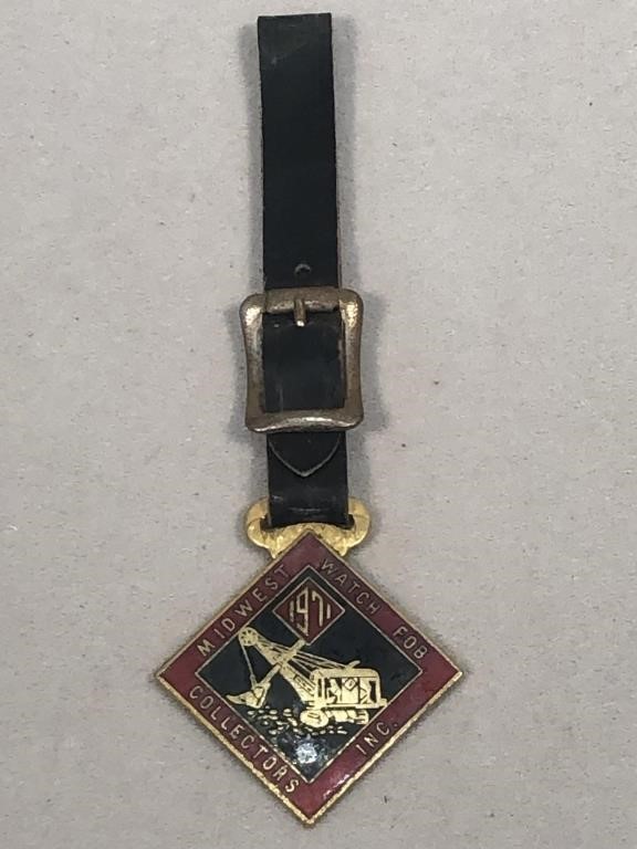 1971 Midwest Watch Fob Collectibles Inc watch fob