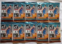 10 Packs Panini Donruss Basketball Packs SEALED!