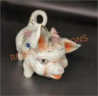 Vintage mid-century Royal Sealy ceramic piggy bank