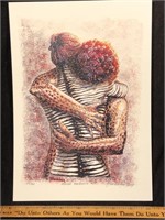 Warm Embrace 22/100 numbered & signed