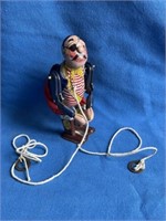 Vintage Tin Litho Toy Pirate
