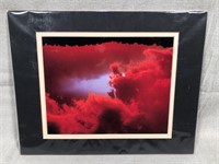 Red Clouds Over Madrid print