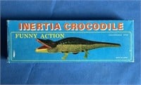 Inertia Crocodile Wind-Up Tin Toy