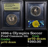 Proof 1996-s Olympics Soccer Modern Commem Half Do
