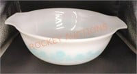 Large vintage glassbake bowl
